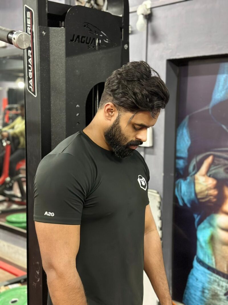 A2G Super Stretchable Muscle Fit T-shirt-a2glifestyle